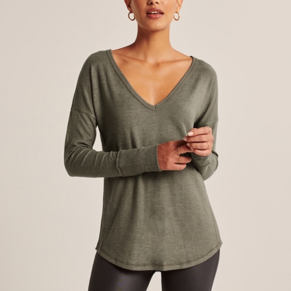 Abercrombie & Fitch Long Sleeve Cozy Tee